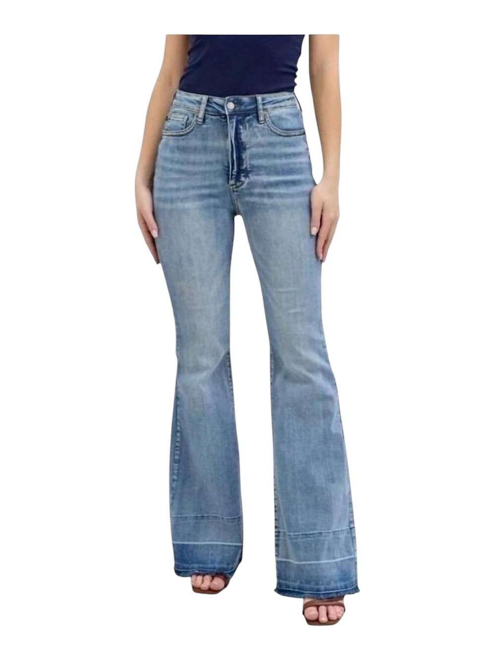 Judy Blue The Amy flare control top high waist Jean size 11